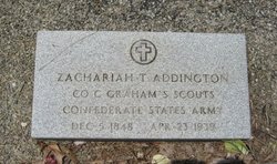  Zachariah T Addington