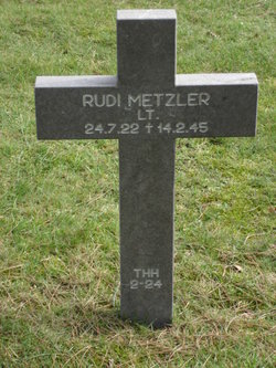 Lieut Rudi Metzler
