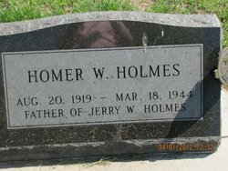  Homer Weldon Holmes