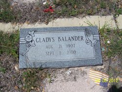  Gladys Balander
