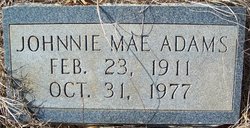  Johnnie Mae Adams