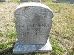  Agnes Lorene East