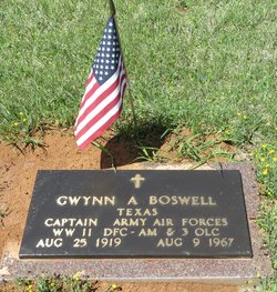 Capt Gwynn A. Boswell