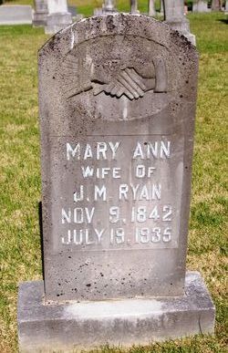  Mary Ann “Polly” <I>Wilemon</I> Ryan