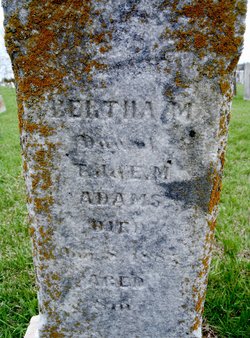  Bertha M. Adams