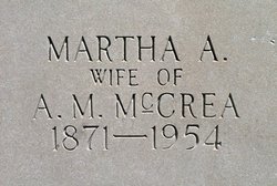  Martha Ann <I>Evilsizer</I> McCrea