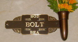  Bobbie Burns “Bob” Bolt