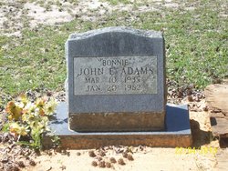  John Elbert “Bonnie” Adams