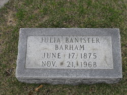  Julia Banister Barham