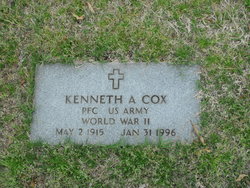  Kenneth Alvin Cox