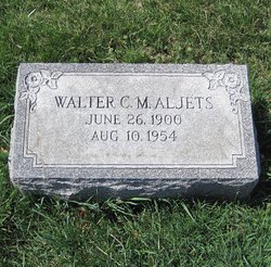  Walter C M “Crow” Aljets
