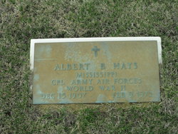  Albert Brewer Hays