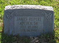  James Rupert “Buck” Aycock Sr.