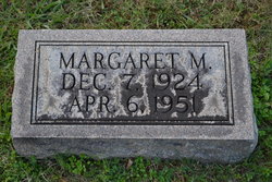  Margaret M <I>Dickerson</I> Moore