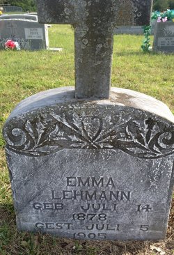  Emma <I>Caldwell</I> Lehman
