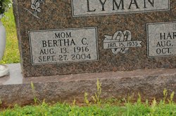 Bertha Belle Carpenter Lyman (1916-2004)