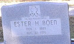  Ester <I>Horton</I> Boen