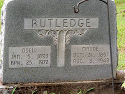 PFC Odie Odell Rutledge (1893-1972)