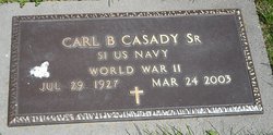  Carl Bernard Casady Sr.