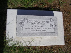  Lois Opal Ward
