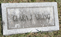  Clara J. <I>Downes</I> Abling