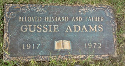  Augustus “Gussie” Adams