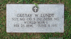  Gustave William “Gus” Lundt Sr.