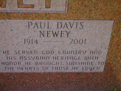  Paul Davis Newey