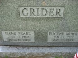 Irene Pearl Anderson Crider (1902-1978) - Find a Grave Memorial