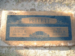  Bertha M. <I>Hamlin</I> Pellett