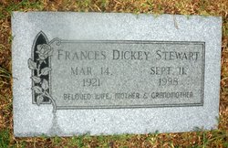 Frances Dickey Stewart (1921-1998)