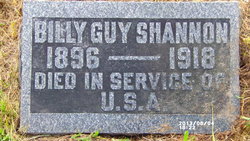  William Guy “Billy” Shannon