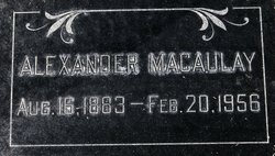  Alexander MacAulay