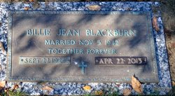  Billie Jean <I>Bilderback</I> Blackburn