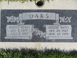  Goldie Lula <I>Bates</I> Oaks