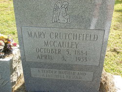Mary Crutchfield McCauley (1884-1933)