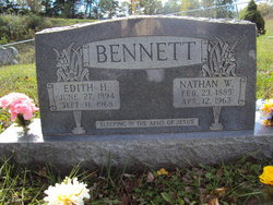  Edith Marie <I>Hill</I> Bennett