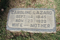  Caroline <I>Newmark</I> Lazard