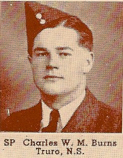 Flight Sergeant Charles Withers McLeod Burns