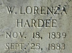  William Lorenzo Hardee