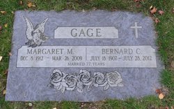 Bernard Charles Gage (1907-2012)