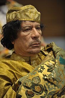 Col Muammar Gaddafi