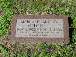  Margaret <I>McCraw</I> Mitchell