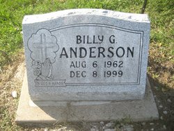 William G “Billy” Anderson (1962-1999) - Find a Grave Memorial