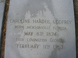  Caroline <I>Hardee</I> Godfrey