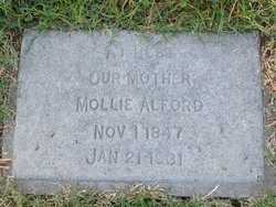  Mollie <I>Williams</I> Alford