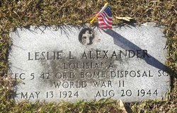  Leslie Lee Alexander