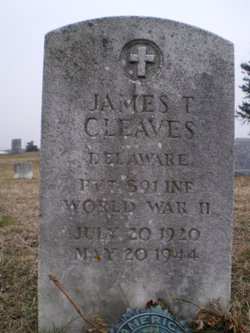Pvt. James Thomas Cleaves