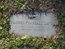 Martha Rachel Pearsall Latta (1894-1967): homenaje de Find a Grave
