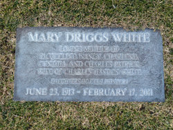  Mary Louisa <I>Driggs</I> White